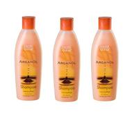 Swiss-o-Par Shampooing à l'huile d'argan 3 x 250 ml pour cheveux secs et glanzloses