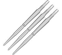 Swiss Point Storm Dart Tips,Lnc (3er Pack Spitzen) 26mm/30mm/35mm-Or/Argent/NoirPointes De Fléchettes Interchangeables,Pointes Swiss Storm,Accessoires Fléchettes Professionnelles.[B1112]