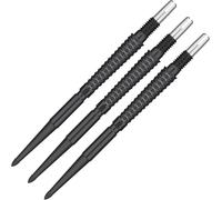 Swiss Point Storm Dart Tips,Lnc (3er Pack Spitzen) 26mm/30mm/35mm-Or/Argent/NoirPointes De Fléchettes Interchangeables,Pointes Swiss Storm,Accessoires Fléchettes Professionnelles.[B1111]