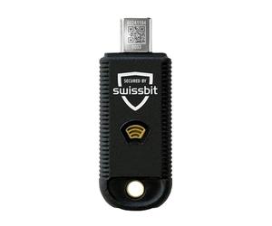 Swissbit iShield Key Pro MFA e sécurité USB-C, NFC (FIDO U2F, FIDO2, HOTP, TOTP, PIV)