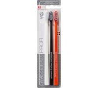 Swissdent Soin Brosses-a-dentsExtra douxProfi Gentle Trio pour les dents extrêmement sensibles Blanc, Noir, Orange 1 Stk.