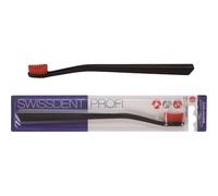 Swissdent Soin Brosses-a-dentsSoft-MediumProfi Colours Brosse à dents noir/rouge 1 Stk.