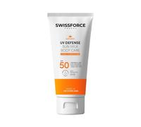 SWISSFORCE Lait Solaire Corps SPF50 Résistant à l'Eau 200 ml | Protection SPF50 résistante à l’eau, sans traces blanches, idéale pour peaux sensibles au quotidien.