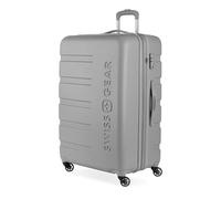 SwissGear 7366 Valise Rigide Extensible avec roulettes, Gris, Checked-Large 27-inch, 7366 Valise Rigide Extensible avec roulettes pivotantes