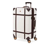 SwissGear 7739 Coffre Rigide avec roulettes pivotantes, Blanc, 2-Piece Set (19/26), 7739 Coffre à Bagages Rigide avec roulettes pivotantes