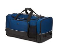 SwissGear Apex Sac de Sport pour Voyage et Salle de Sport avec système élastique, Bleu Marine Dobby, 28-inch, Sacs de Voyage Apex