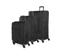 SwissGear Opulence Softside Valise Extensible avec roulettes pivotantes, Noir, 3-Piece Set (21/25/29), Swissgear Opulence Softside Valise Extensible avec roulettes pivotantes