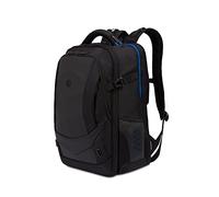 SwissGear Sac à dos pour ordinateur portable gaming avec port de charge (USB), bleu/noir