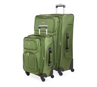 SwissGear Sion Softside Expandable Luggage, Evergreen, 2-Piece Set (21/29)