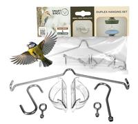SWISSINNO Connecteur mangeoire Oiseau Duplex - raccord Vertical Smart Birds