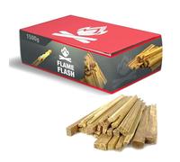 SWISSINNO Flame Flash Natural Fire Starter for Stoves, BBQs, Fireplaces, Campfires, 1500 g, Brown