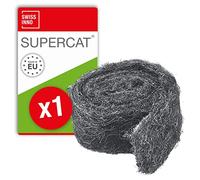 SWISSINNO Laine d'acier Stop Rongeurs Contre Les Souris, Rats, fouines, Insectes - Barrière Durable impénétrable Efficace à 100% - Maillage en Acier Inoxydable - Longueur 1x50cm