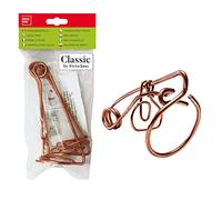 SWISSINNO Piège à Campagnols en Cuivre - Piège Classique Idéal pour Éliminer Les Campagnols et Mulots Destructeurs - Conception Européenne - Facile à Utiliser, Sûr et Réutilisable - 2 Pièges