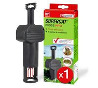 SWISSINNO Piège à Campagnols Pro SuperCat 1 Piège pour Mulots au Jardin | Mécanisme breveté, pour rats taupiers, sans poison, utilisation extérieure, pour pelouses et espaces verts, usage quotidien