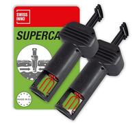 SWISSINNO Piège à campagnols Pro SuperCat - Piège Efficace pour Rats des Champs et campagnols, Mécanisme breveté, Facile à Installer, Réutilisable | 2X Pièges