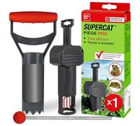 SwissInno Piège à campagnols SuperCat avec accessoires – Taupe Jardin