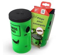 SWISSINNO Piège à limaces Jardin - Réutilisable et Durable - Capture avec Eau pour Potager et terrasse - Résistant aux intempéries