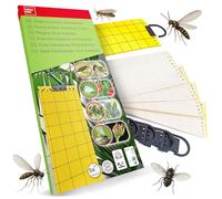 SWISSINNO Piège à Mouche Collant Jaune - Lot de 5 Panneaux Anti-Insectes | Piege a mouche collant, Résine et cire, anti moustiques, pucerons, surfaces jaunes, anti fourmis