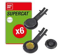 SWISSINNO Recharges d'Appât pour Piège SuperCat | Appât au Beurre de Cacahuète, sans Danger pour Les Animaux Domestiques | 6 Recharges