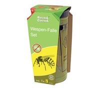 SWISSINNO Piège à Guêpes - Solution Efficace Contre Les Guêpes et Frelons - Réutilisable avec Appât Alimentaire - Utilisation Extérieure - Protection Terrasse Jardin Pique-Nique