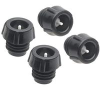 Swissmar Epivac Extra Wine Stoppers, Set of 4, Black by Epivac