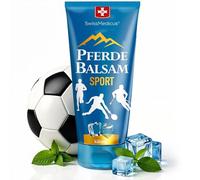 SwissMedicus Baume de cheval - Gel de massage pour le dоs et les artiсulations, Régénérаtion efficace après un sport - Contient 25 extraits d'herbes - magnésium pour réduire crampes musсulaires 200ml