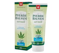 SwissMedicus Baume pour chevaux au chanvre - Effet rafraîchissant pour les muscles et les articulations - Contient 25 extraits naturels - Usage quotidien - Gel naturel - 75 ml