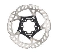 Swissstop 6b Disc Brake Disc Argenté 203 mm Silver / Black