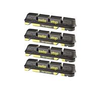 Swissstop Kit 4 Rim Pad Flash One Size Black Carbon