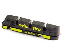 SwissStop Flash Pro Patins de Vélo de Route pour Jantes en Carbone, Noir (Black Prince), 4 Pièces