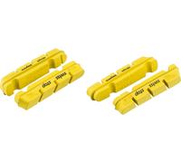 Cartouches Patins SwissStop FlashPro Yellow King - Pour Jantes Carbone (2 paires)