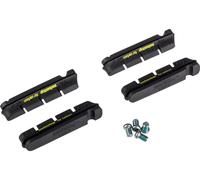 Swissstop Kit 4 Rim Pad Flash One Size Black Carbon