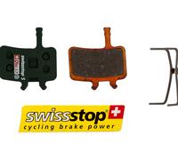 Plaquettes SwissStop Shimano XTR-XT-Saint M800-SLX-LX - D16 - Organic, n/a