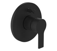 Swisstap mit b à enc avec simibox av inverseur clapet ar pvd titane noir mat - LAUFEN HF506189428000