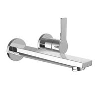 Swisstap mitigeur mural pour simibox 2-point bec fixe 188 mm chromé - LAUFEN HF506122100000