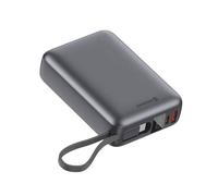 Swissten 20000 Mah 45w Avec Câble Usb-C Intégré Space Silver