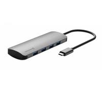 Swissten - Adaptateur USB-C HUB 4-en-1 avec 4 Ports USB 3.0 avec Un Transfert de données jusqu'à 5G/s