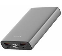 SWISSTEN Batterie Externe en Aluminium 10 000 mAh 20 V