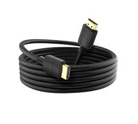 Swissten Câble HDMI 2.0 pour TV 4K 60Hz Connecteurs Plaqués Or 2m Noir