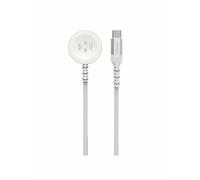 Chargeur Magnétique pour Watch Connecteur USB-C Câble 1.2m Swissten Blanc G