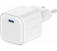Chargeur GaN USB C 35W Ultra Rapide Compact Léger Blanc