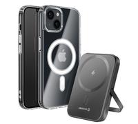 Swissten Pack iPhone 13 Mini avec Coque Bi-matière et Powerbank 5000 mAh