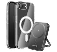 Swissten Pack iPhone 16e avec Coque Bi-matière et Powerbank 5000 mAh