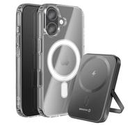 Swissten Pack iPhone 17 avec Coque Bi-matière et Powerbank 5000 mAh