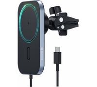 SWISSTEN Porte-téléphone magnétique Magsafe pour voiture avec recharge sans fil 15 W 65010609