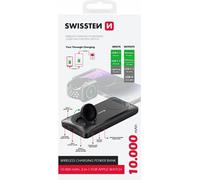 SWISSTEN Powerbank 10 000 Mah 2V1 Pour Aplle Watch A Magsafe Noir 22013973