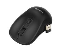 Souris Sans Fil Bureautique pour PC et Mac avec DPI Réglable Swissten Noir