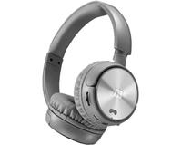 Swissten Sterio Casque Bluetooth sans fil parfait avec basses sterio sans fil, casque pliable sans fil Trix Argenté/gris