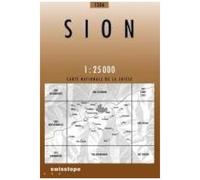 Swisstopo 1 : 25 000 Sion