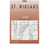 Swisstopo 1 : 25 000 St. Niklaus